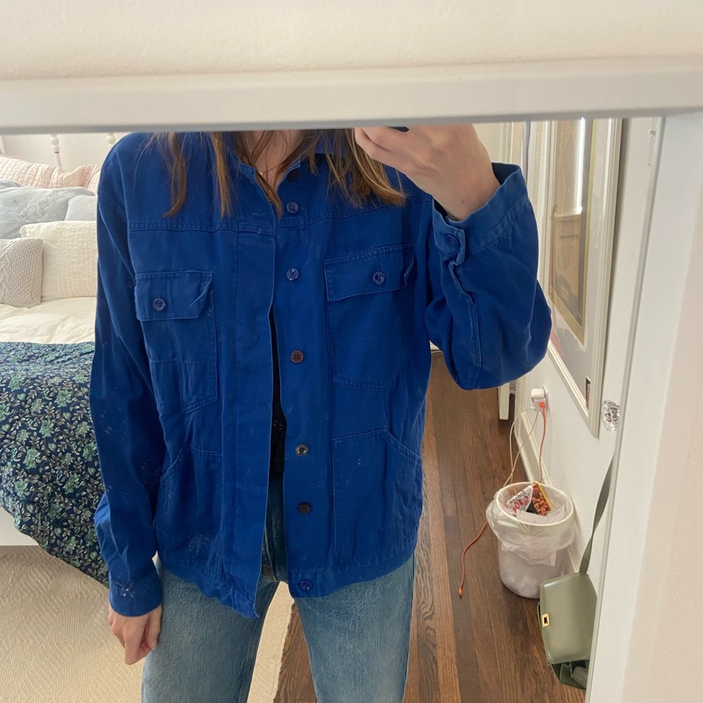 Custom French workwear inspired jacket